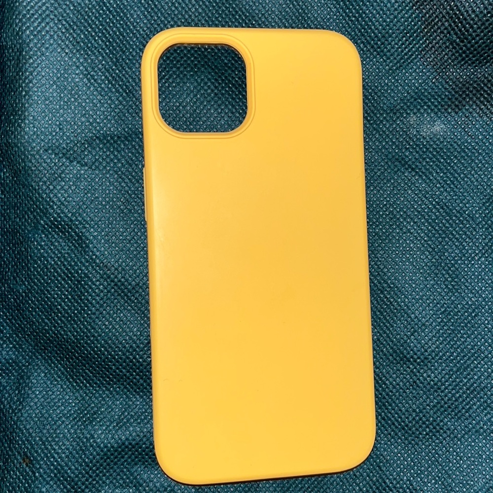 Yellow silicone case